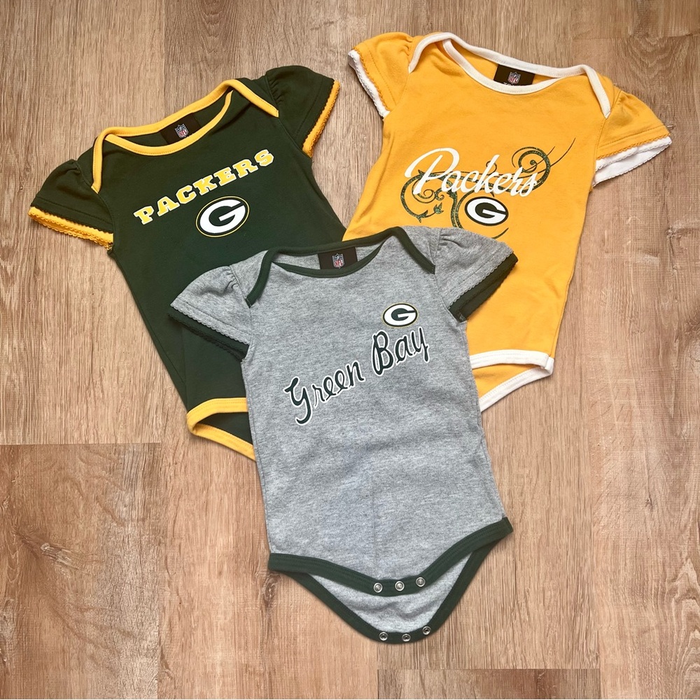 Green Bay Packers Baby Girl Set